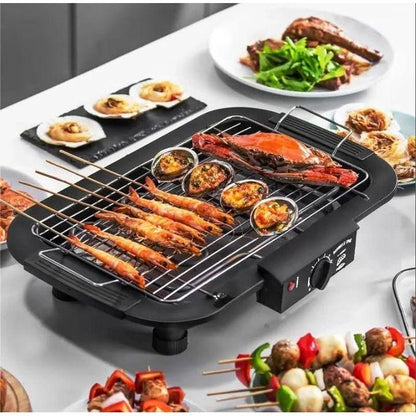 🔥 Barbecue Électrique SOKANY – Faites des grillades savoureuses sans fumée ni charbon !