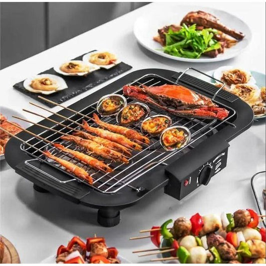 🔥 Barbecue Électrique SOKANY – Faites des grillades savoureuses sans fumée ni charbon !