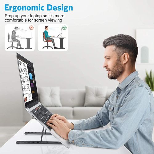 💻 Support PC Ergonomique – Dites adieu aux douleurs de dos !