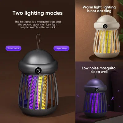 🦟 Lampe Anti-Moustiques — Retrouvez des nuits plus tranquilles !