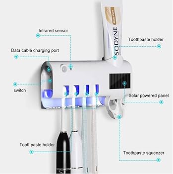 🔥 Stérilisateur UV 4 Places – Stop aux bactéries, place à une hygiène familiale totale !