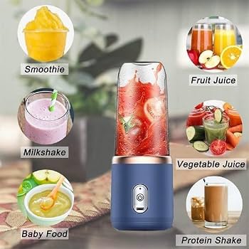 🥤 Blender Portable Rechargeable – Préparez vos jus frais où que vous soyez !