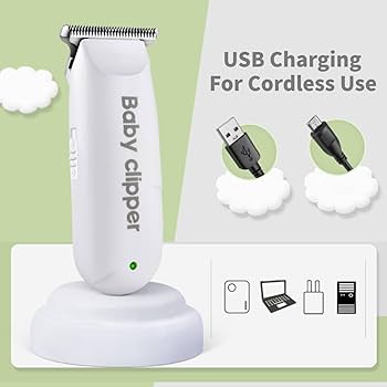 👶 Tondeuse Bébé Kemei – Coupez les cheveux de votre bébé sans pleurs ni stress !