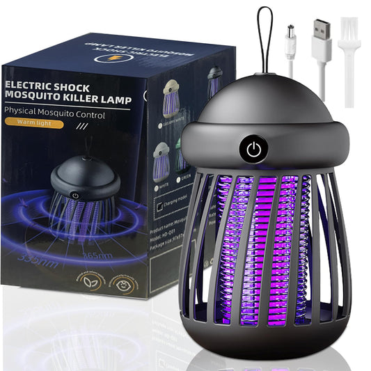🦟 Lampe Anti-Moustiques — Retrouvez des nuits plus tranquilles !