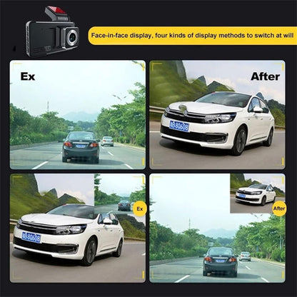 🚗 Caméra de Voiture Double Objectif – Protégez-vous à chaque trajet !
