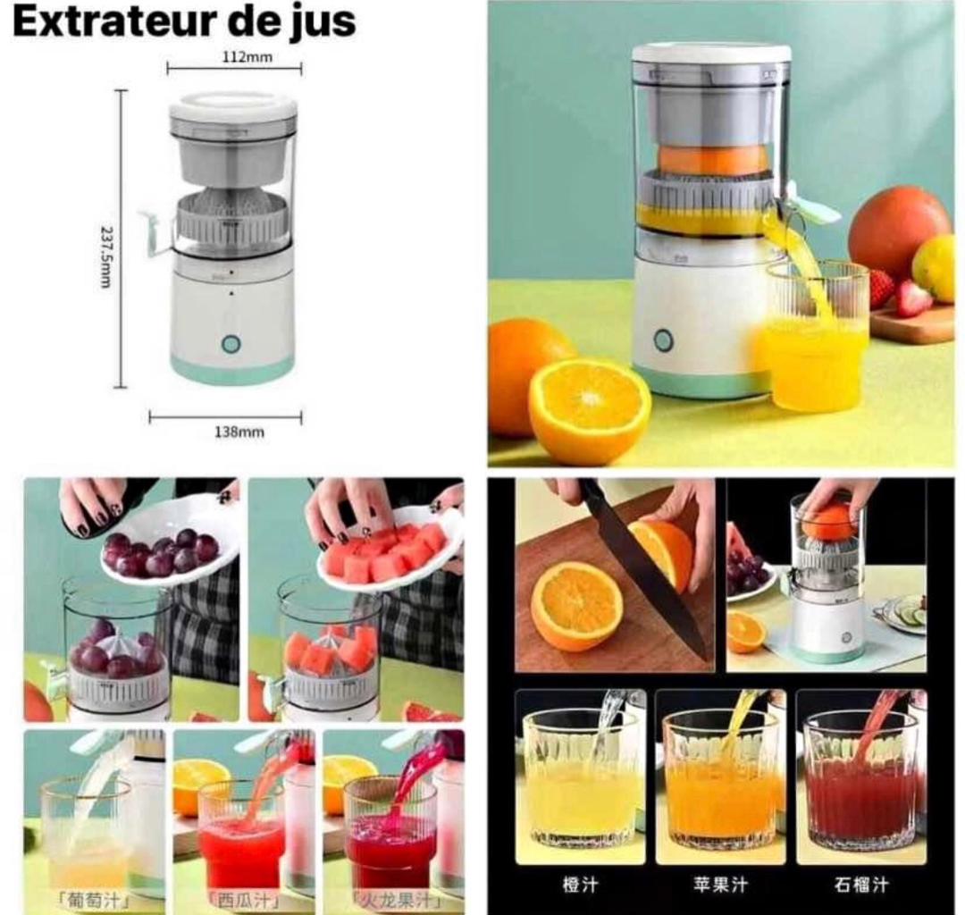 🍊 Presse-Jus Électronique : Savourez la Fraîcheur à Chaque Gorgée ! 🍹