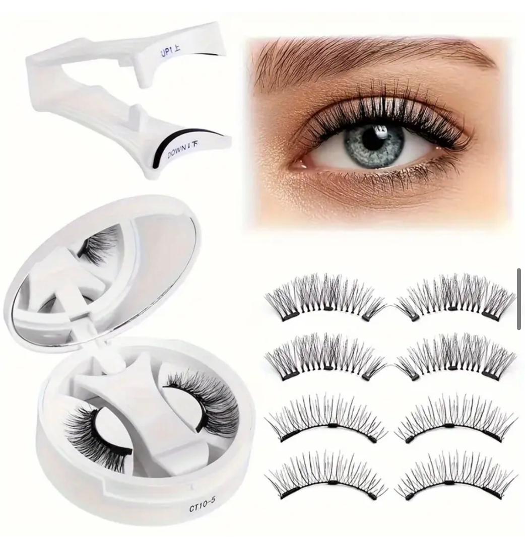 💖 Faux Cils Magnétiques  – Soyez Sublime en 10 Secondes Chrono !