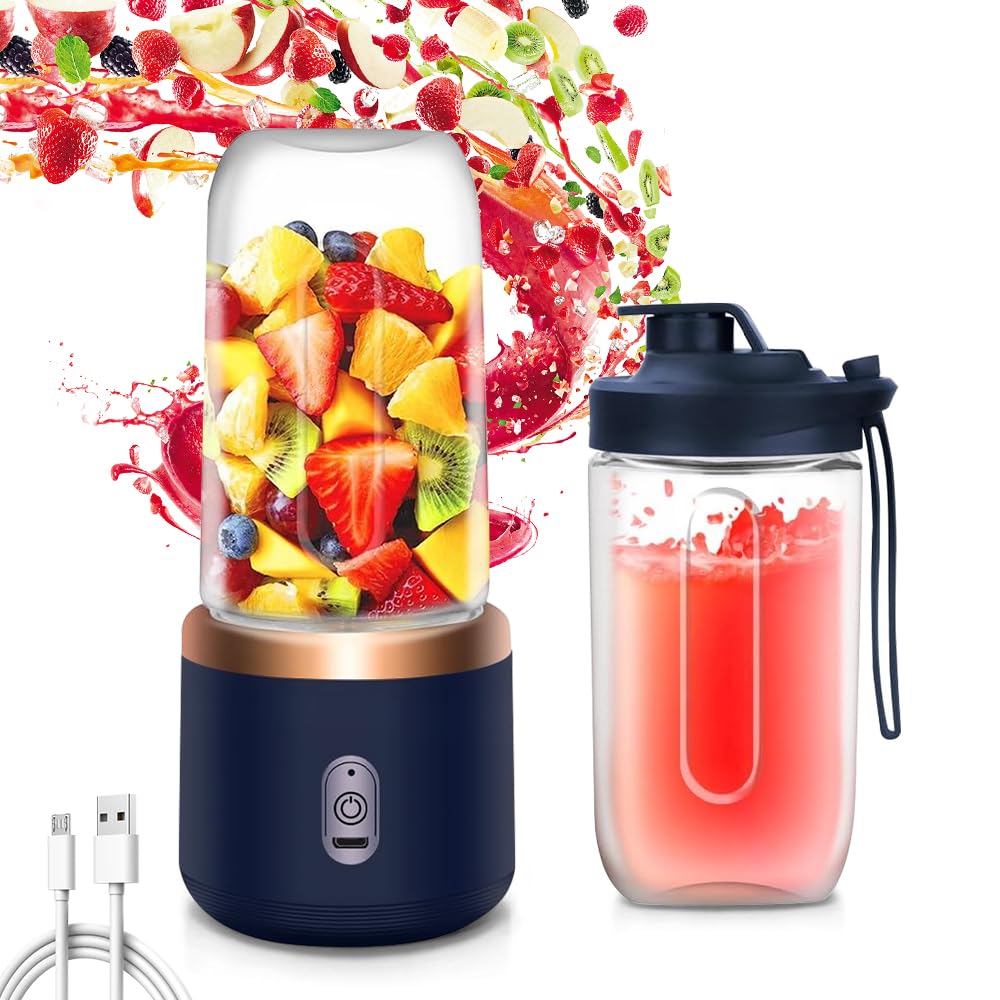 🥤 Blender Portable Rechargeable – Préparez vos jus frais où que vous soyez !