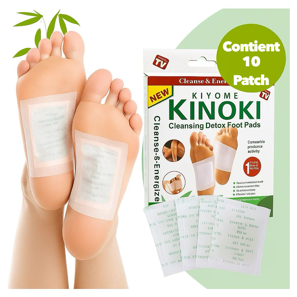 Kinoki – Purifiez votre corps pendant votre sommeil !