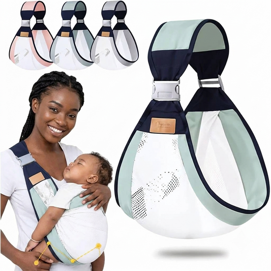 👶 Porte-Bébé Ergonomique – Gardez bébé tout près de vous, les mains libres !