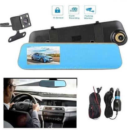 🚗 Caméra Rétroviseur Full HD – Protégez votre véhicule et gardez des preuves à chaque trajet !