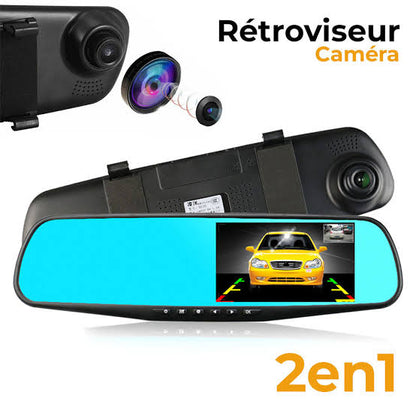 🚗 Caméra Rétroviseur Full HD – Protégez votre véhicule et gardez des preuves à chaque trajet !