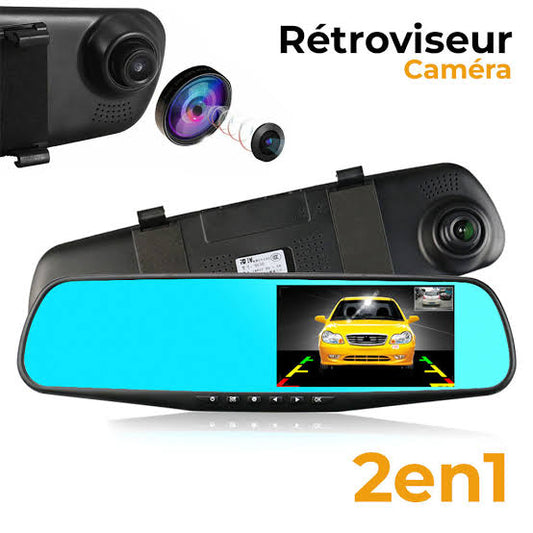 🚗 Caméra Rétroviseur Full HD – Protégez votre véhicule et gardez des preuves à chaque trajet !