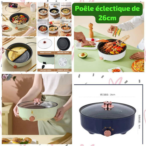 Poêle Électrique Multifonction – La Cuisine Facile et Rapide !