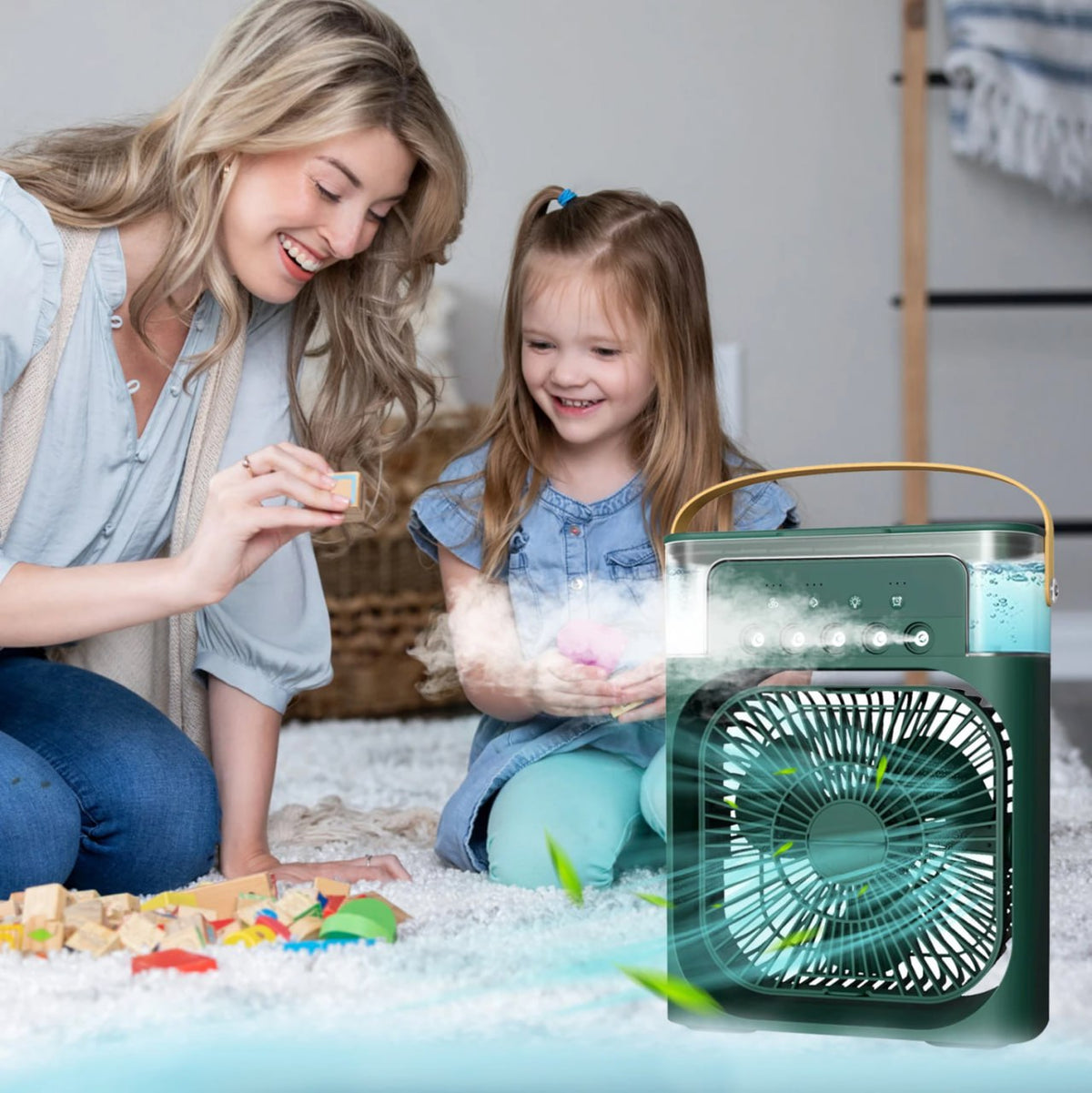 Mini Climatiseur Rechargeable 3 en 1
