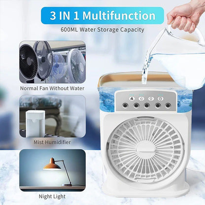 Mini Climatiseur Rechargeable 3 en 1