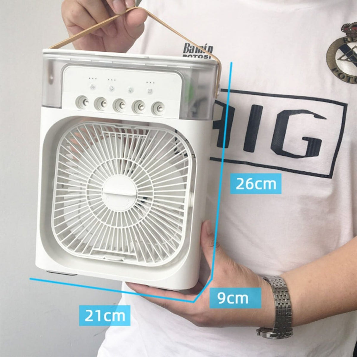 Mini Climatiseur Rechargeable 3 en 1